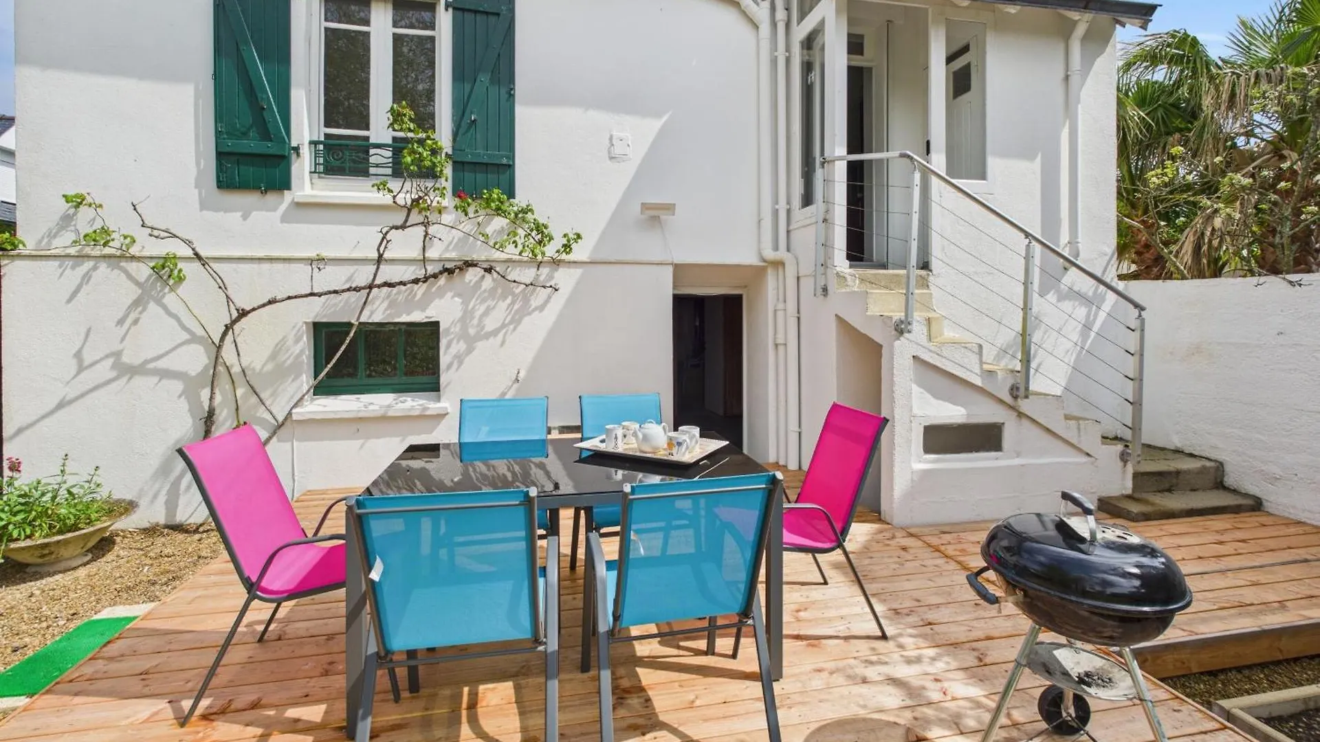 Vakantiehuis Maison A 30M De La Plage - Grand Jardin - Pour 6 Île-Tudy